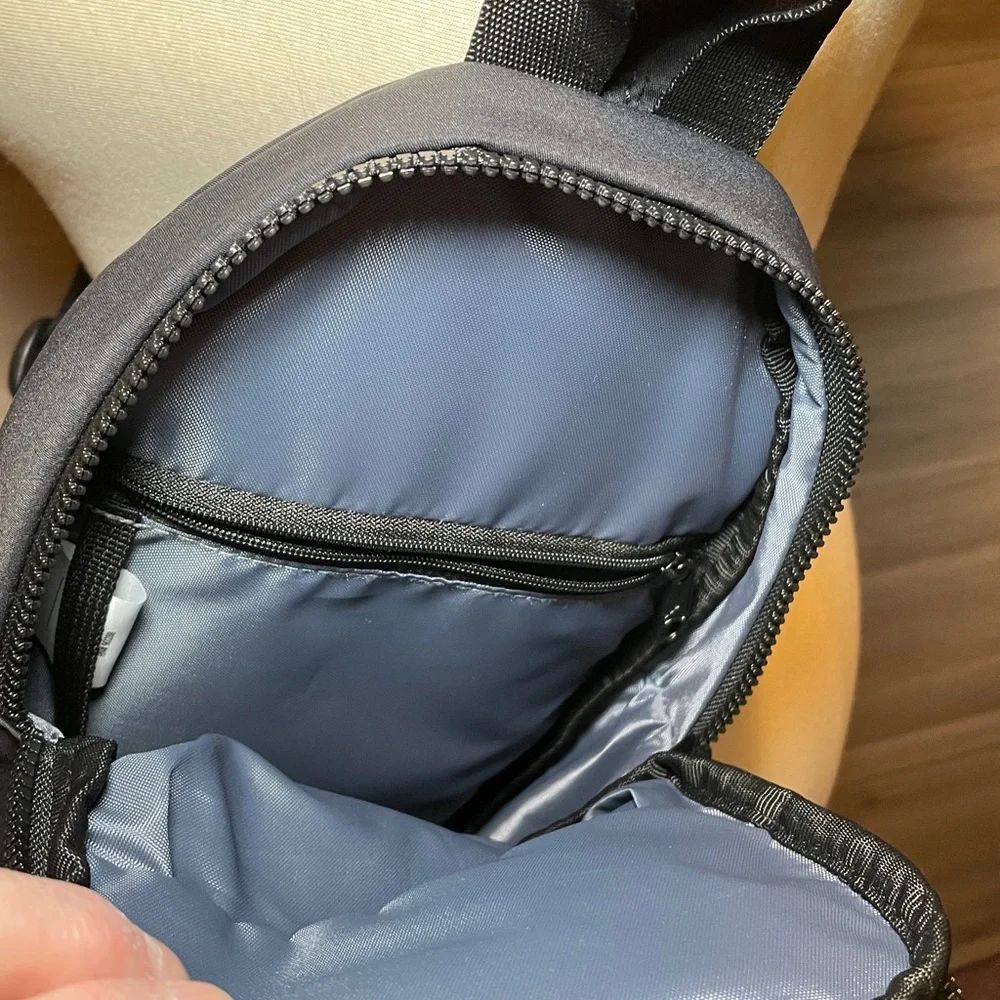 NWOT- Adidas Essentials Sling, Black - Picture 6 of 7